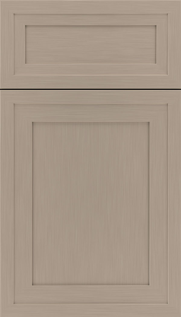 Asher 5pc Maple flat panel cabinet door in Portabello