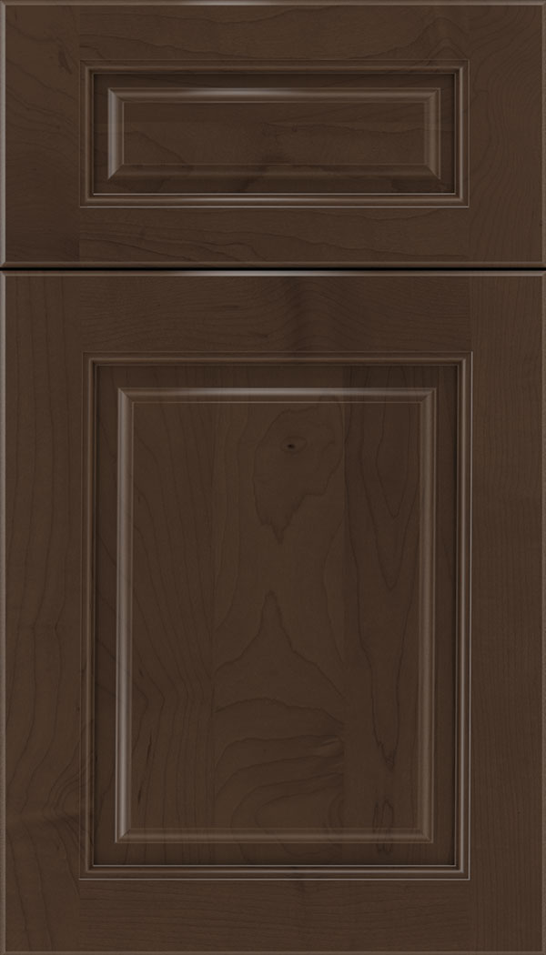 Marquis 5pc Maple raised panel cabinet door in Cappuccino