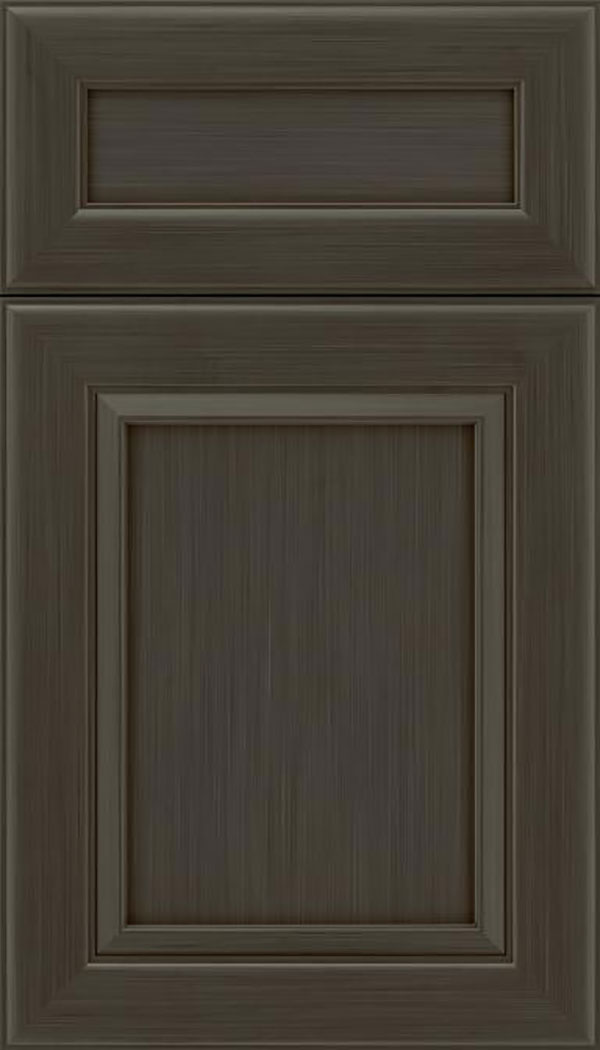 Paloma 5pc Maple flat panel cabinet door in Weathered Slate