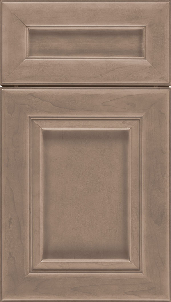 Paloma 5pc Maple flat panel cabinet door in Winter
