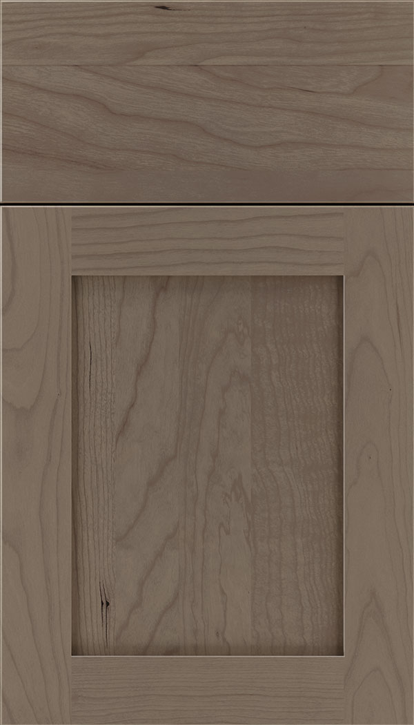 Plymouth Cherry shaker cabinet door in Winter