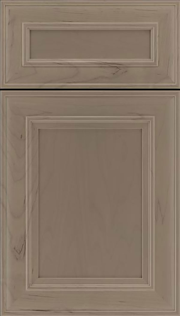 Sheffield 5pc Maple recessed panel cabinet door in Winter