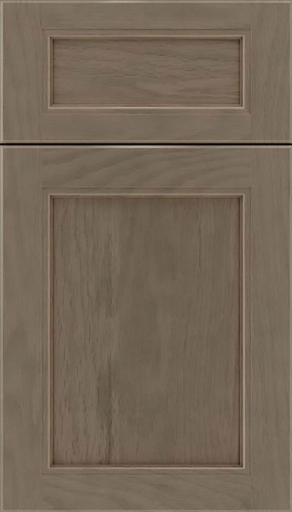 Templeton 5pc Oak recessed panel cabinet door in Winter