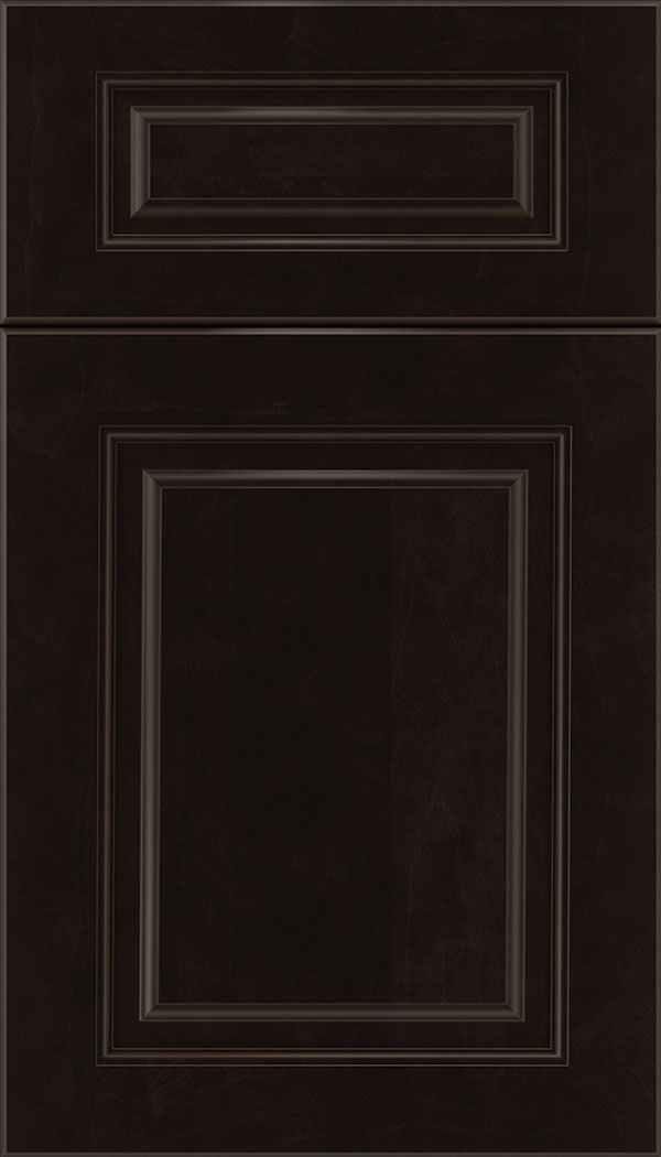 Marquis 5pc Maple raised panel cabinet door in Espresso