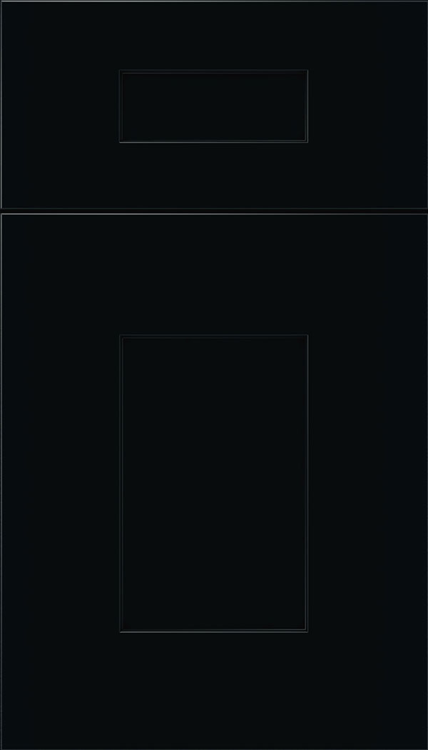 Newhaven 5-Piece MDF shaker cabinet door in Black