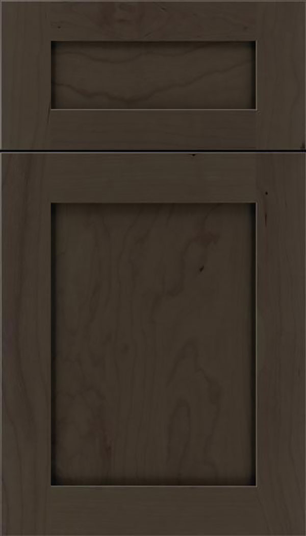 Salem 5pc Cherry shaker cabinet door in Thunder