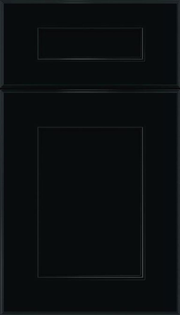 Tamarind 5pc Maple shaker cabinet door in Black