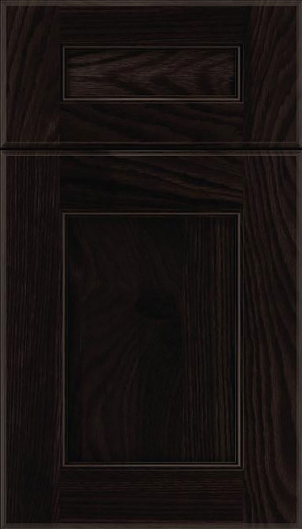 Tamarind 5pc Oak shaker cabinet door in Charcoal