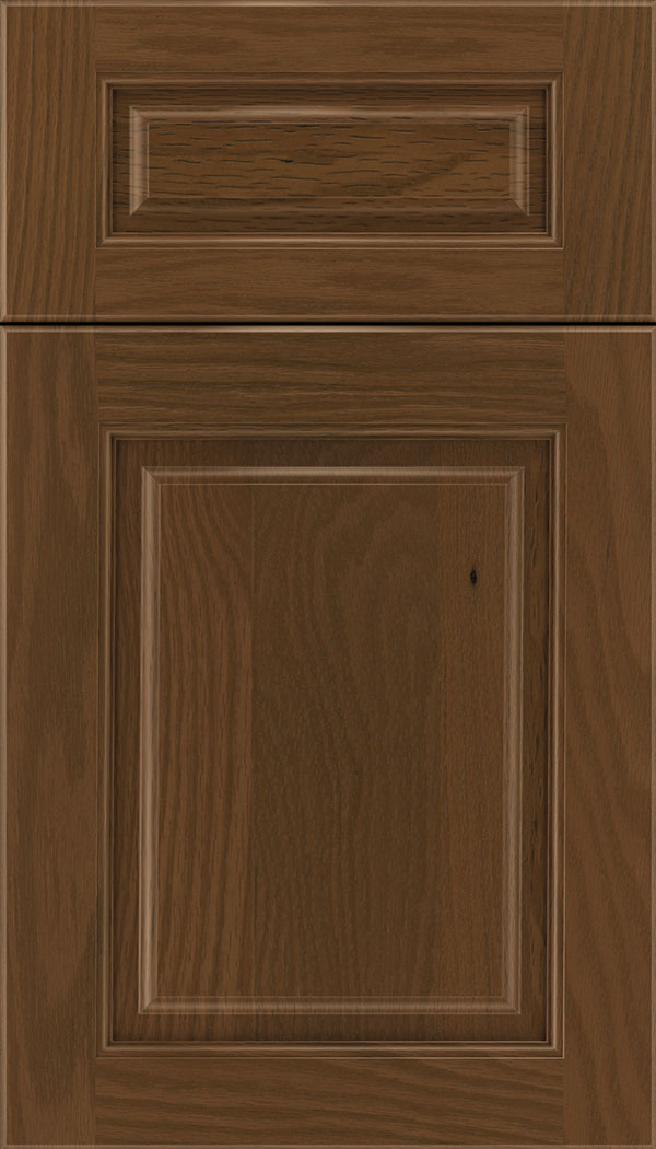 Marquis 5pc Oak raised panel cabinet door in Sienna