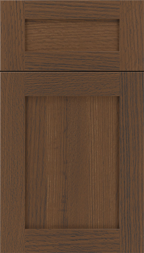 Plymouth 5pc Rift Oak shaker cabinet door in Toffee