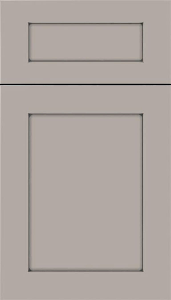 Salem 5pc MDF shaker cabinet door in Nimbus with Pewter glaze